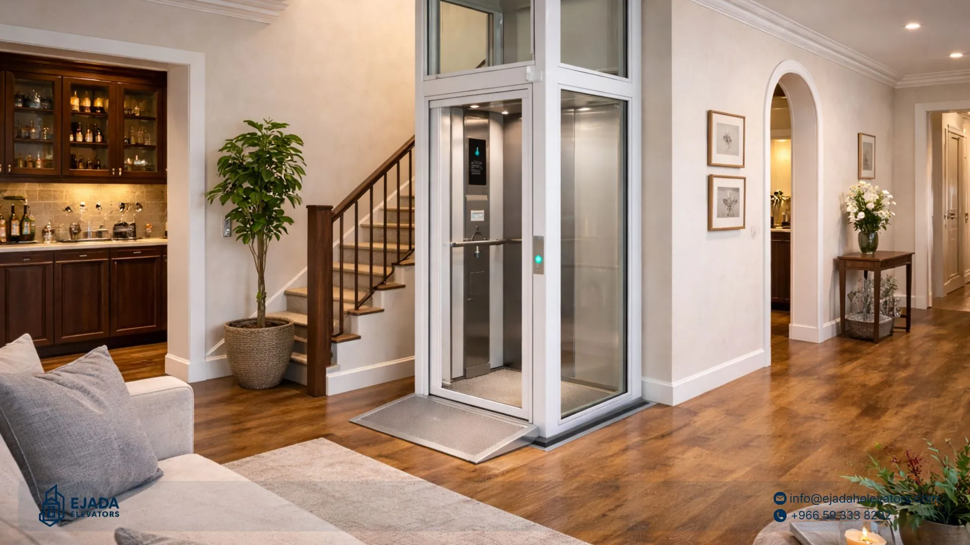 مصعد بدون حفر أو تكسير: كيف يتم التركيب؟ أنواع المصاعد التي تعمل بدون حفر في السعودية